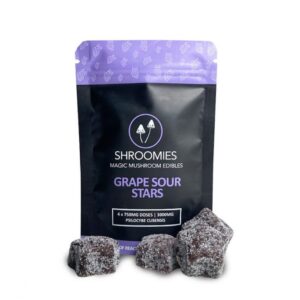 Shroomies – Grape Sour Stars 3000mg
