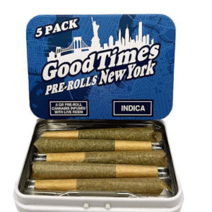 5 PACK INFUSED PRE-ROLL - PURPLE PUNCH