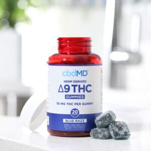 Delta 9 Thc Gummies Cherry And Blue Razz – 10 Mg Thc And 50 Mg Cbd