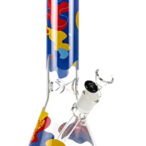 FAMOUS DESIGN PAPAYA 12 IN BEAKER WATER PIPE